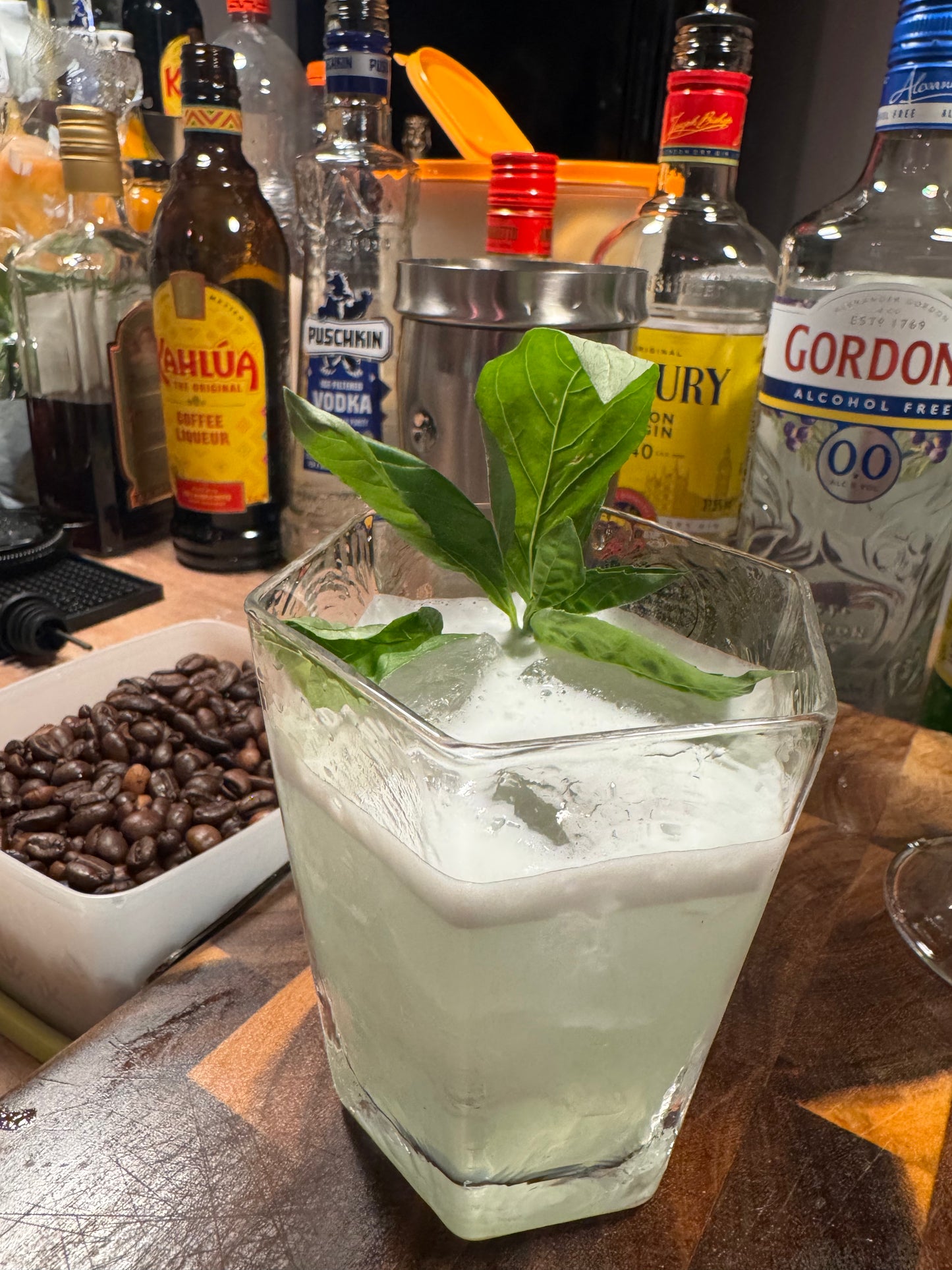 Gin Basil Smash Bottled Cocktail