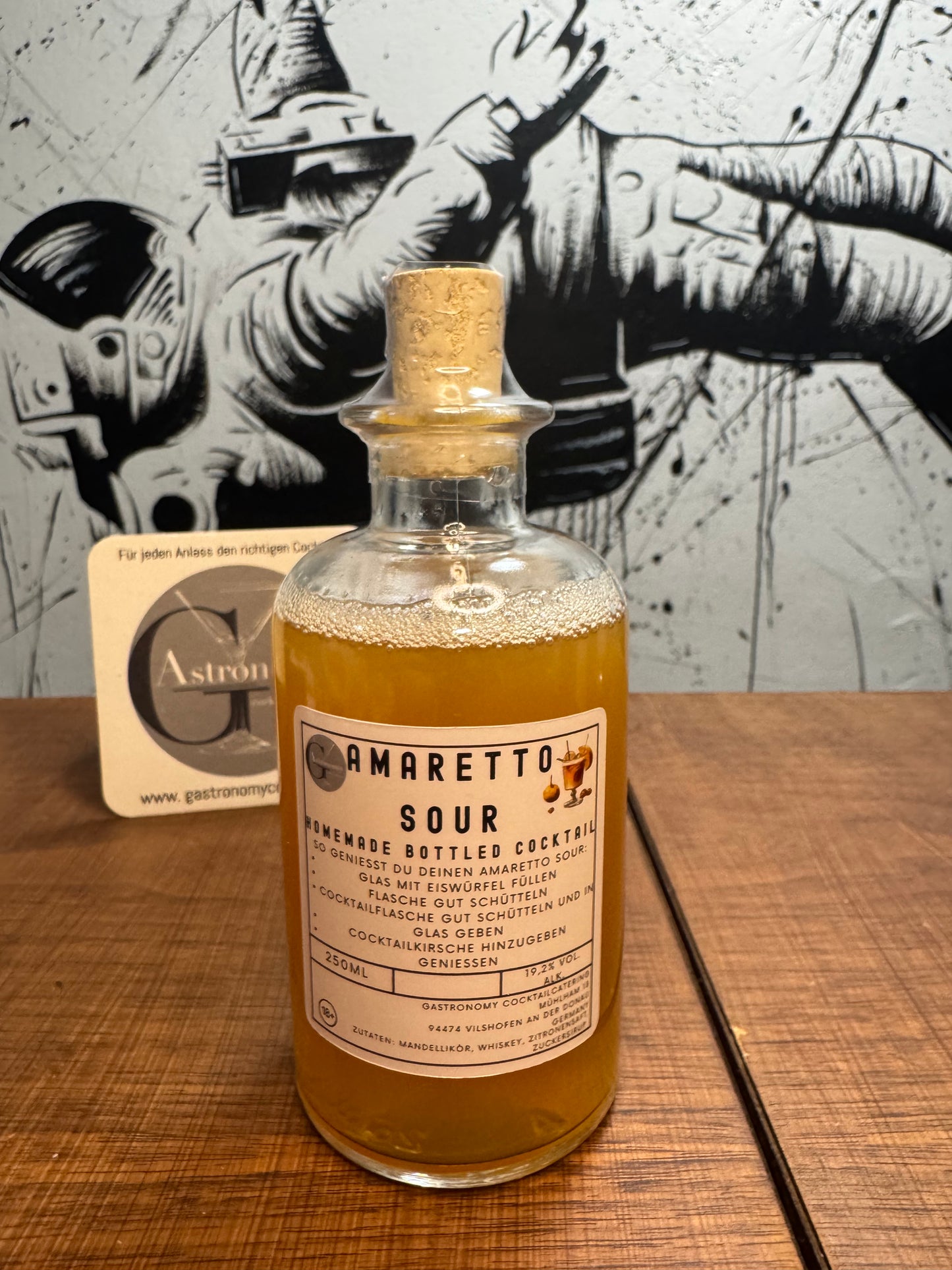 Amaretto Sour Bottled Cocktail
