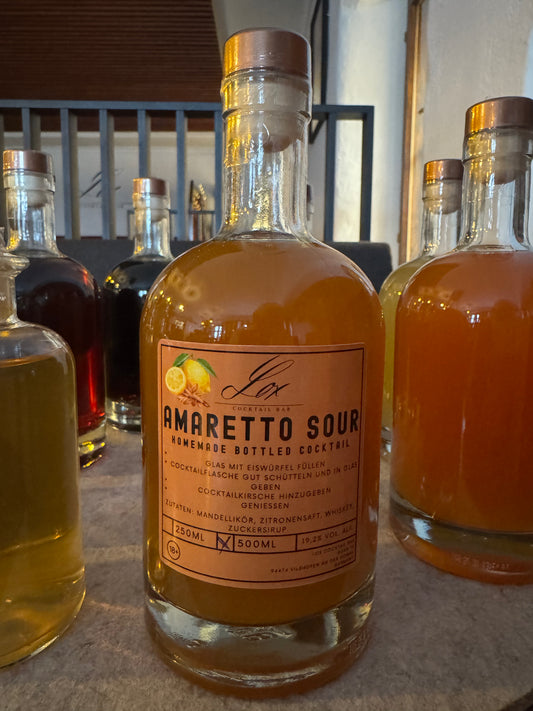 Amaretto Sour Bottled Cocktail