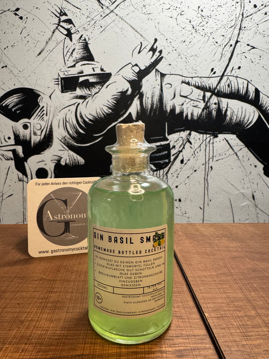 Gin Basil Smash Bottled Cocktail