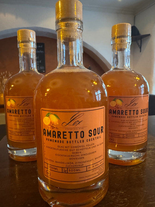 Amaretto Sour Bottled Cocktail