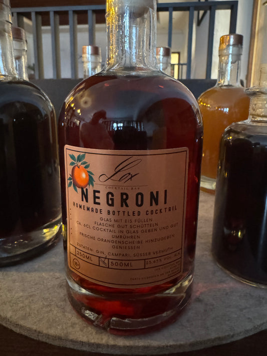 Negroni Bottled Cocktail