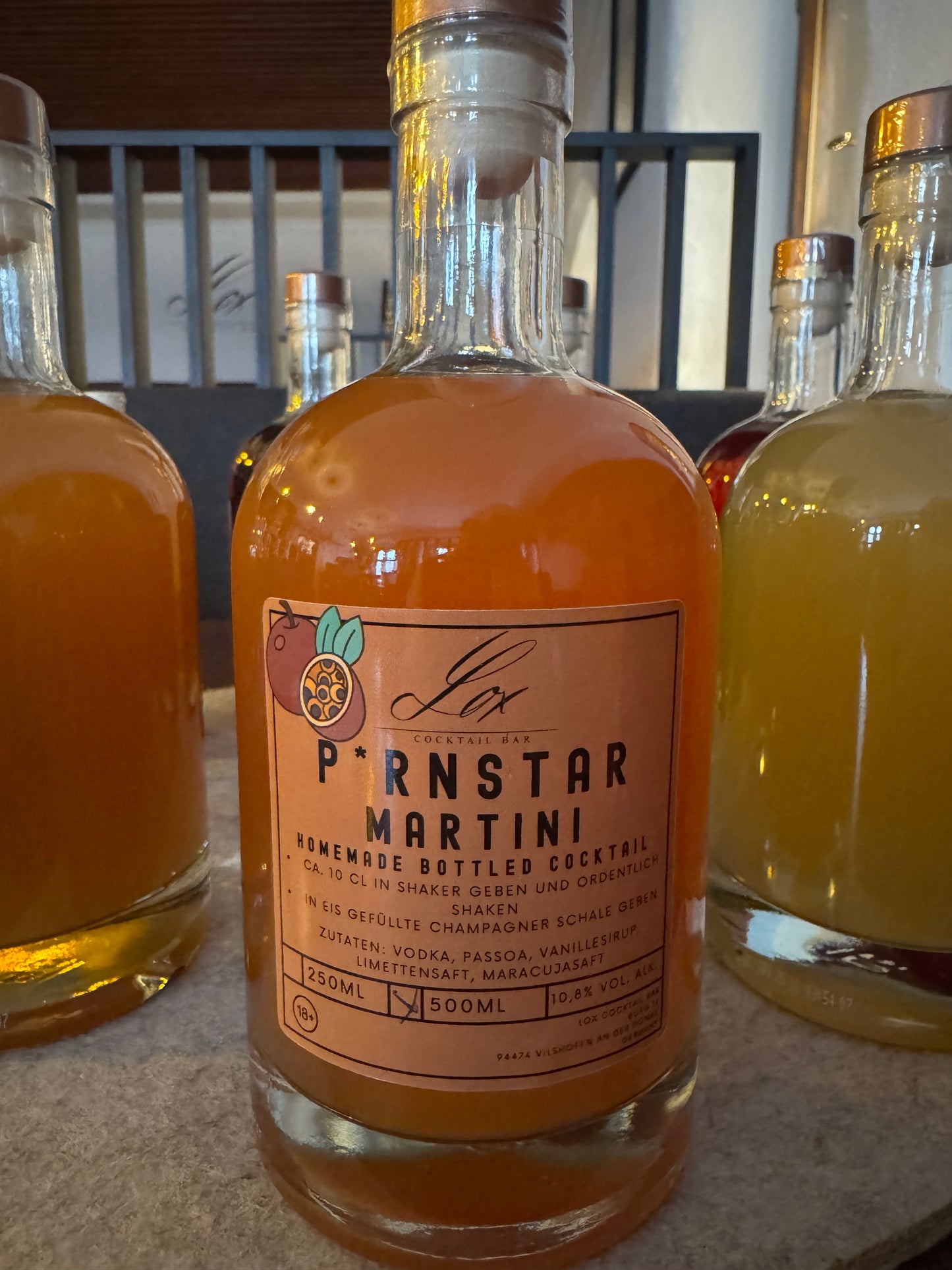 Pornstar Martini Bottled Cocktail